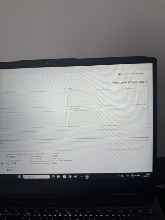 Мощен геймърски лаптоп Lenovo LOQ RTX 4060 ; ryzen 5 7640HS