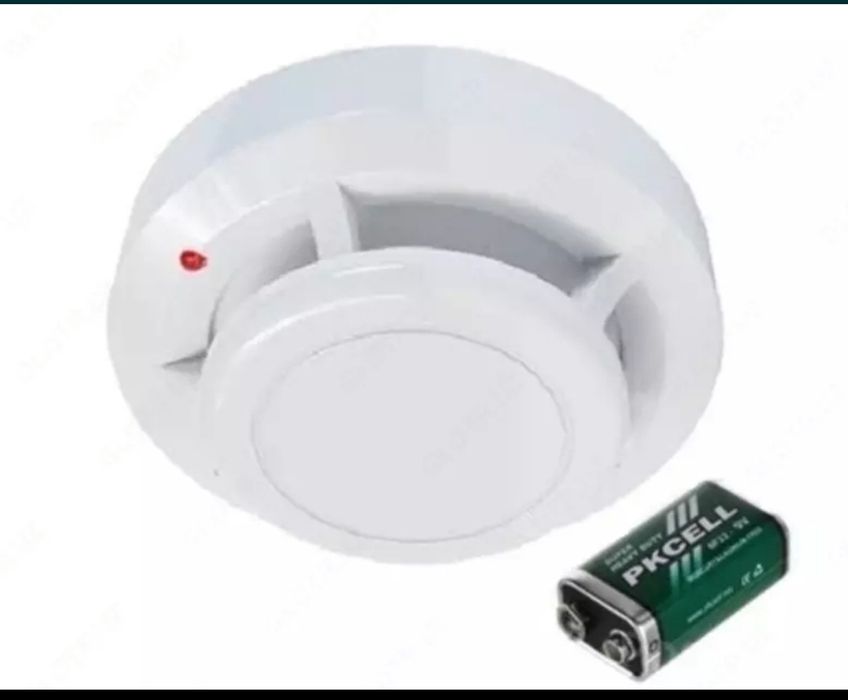 Автономный пожарный извещатель дыма | Батарейка 9V