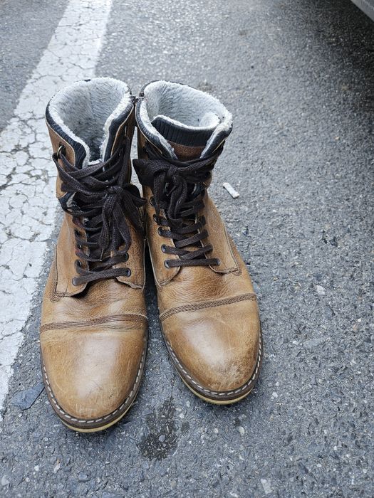 Зимни боти Zign с пух