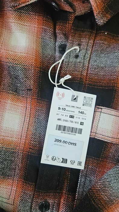 Куртка рубашка Zara оригинал детская