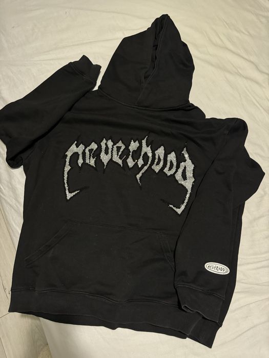 черен суитшърт с кристали y2k