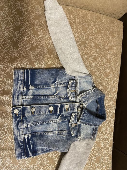 Джинсовая куртка детская