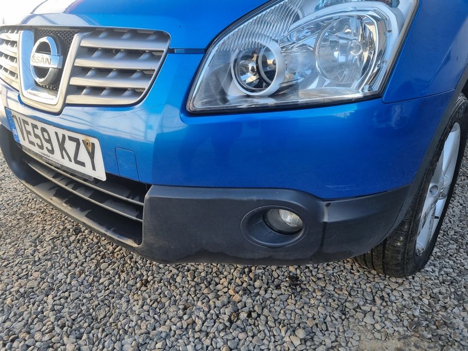 Предна броня Nissan Qashqai 2007 - 2010 СИНЯ BV5G (146
