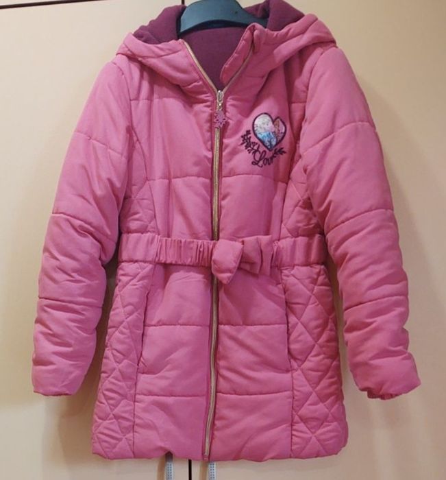 НАМАЛЕНО Страхотно зимно яке на Дисни 7-8-9г.- 25лв