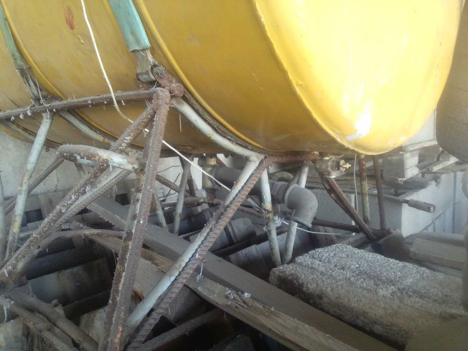 Бочка емкость алюминиевая