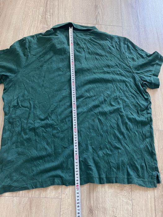 Polo Nautica XL, verde închis, 100% bumbac