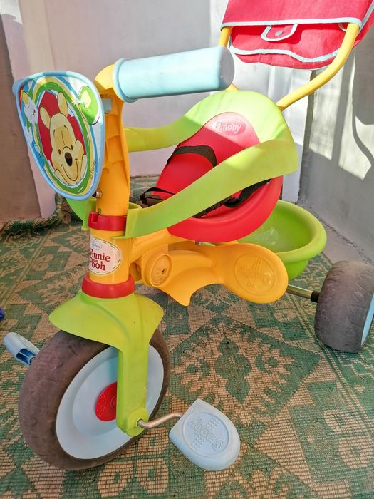Детска триколка Smoby Be Fun Comfort "Мечо Пух"