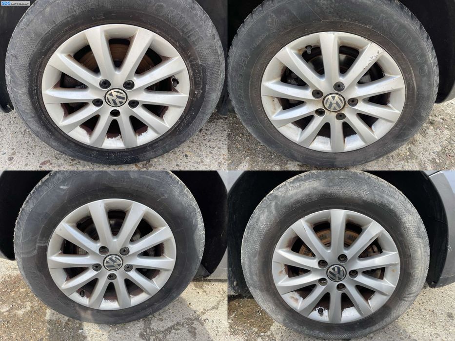 Set 4 Jante Roti Aliaj 195 65 15 R15 5x123 VW Touran 2003 - 2015
