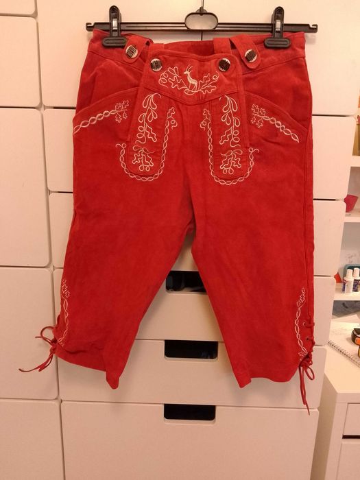 Оригинални баварски кожени панталони, Lederhose