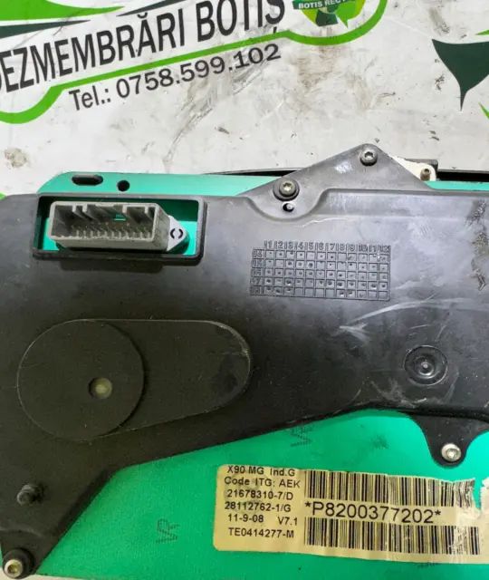 Ceasuri bord Dacia Logan 2008 1.4 MT (75 hp)