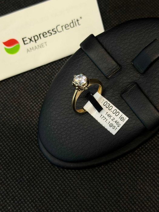 (AG51) Inel aur 14k 2.46g b1771 - Garantie 2 ani!
