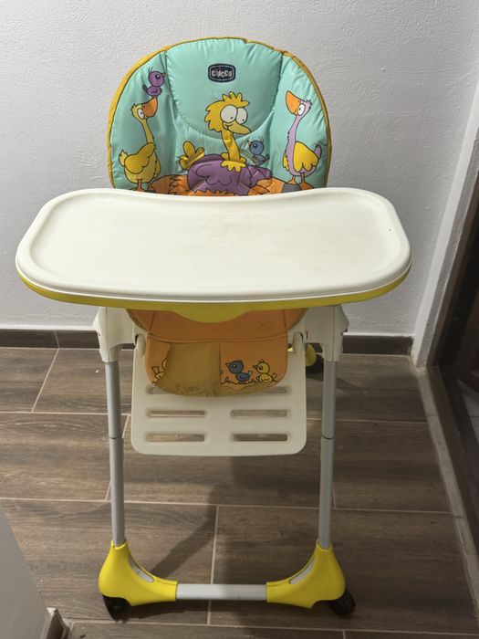 Scaun de masa pentru copii Chicco Polly Easy