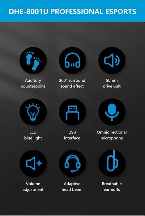 Игровые наушники HP