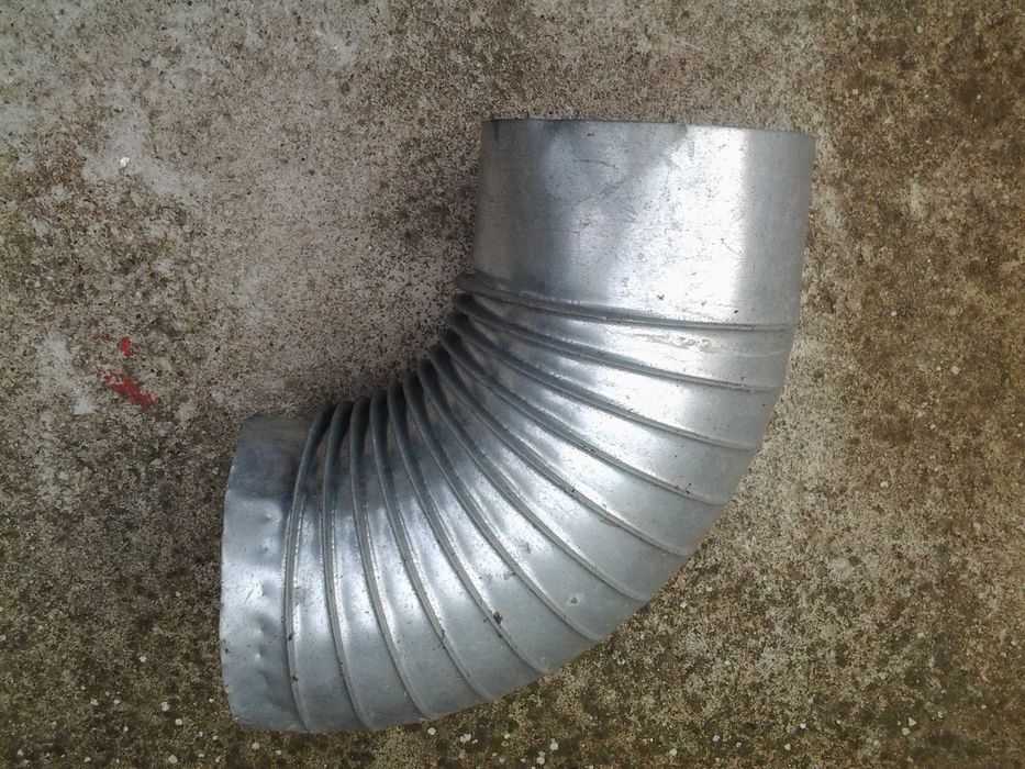 **Cot zincat 90 grade, 145 mm