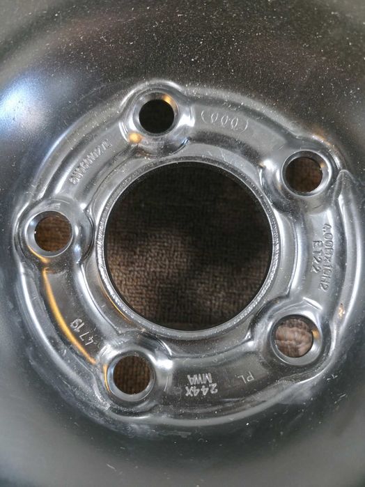 Roata Rezerva SLIM 5x112 19'' 66.6 - 125/70/19 - OEM AUDI A4 A5 A6 - Mercedes B C E Class - BMW Seria 3 4 5 - DOT 2019 NOUA !