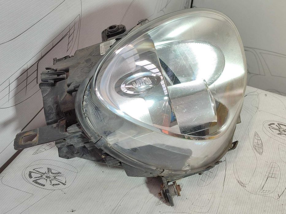 Far dreapta UK MINI Countryman R60 2013 SUV Halogen (2010-2016) Cod:63129801032 (4E2)