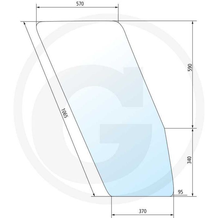 Geam usa fiat tractor fiat ford