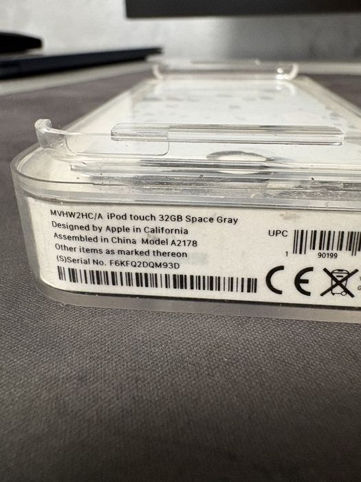 iPod Touch 32GB Space Gray – Model A2178