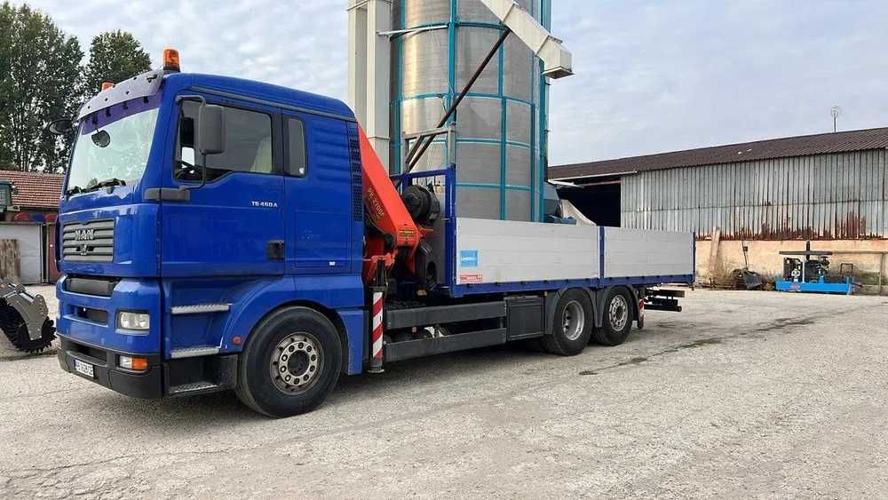 Траспортни услуги с кран Автокран Камион с кран