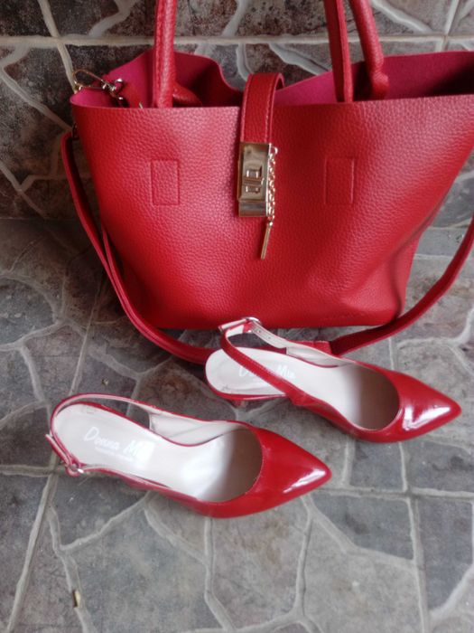 Дамски обувки + чанта