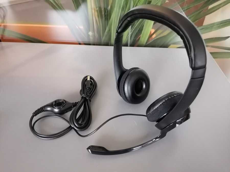 Наушники Logitech H390 (проводные)