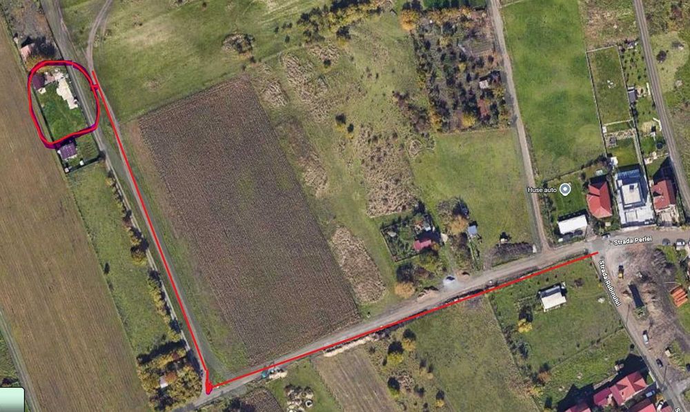 Inchiriez proprietate privata 750 m cu cabana