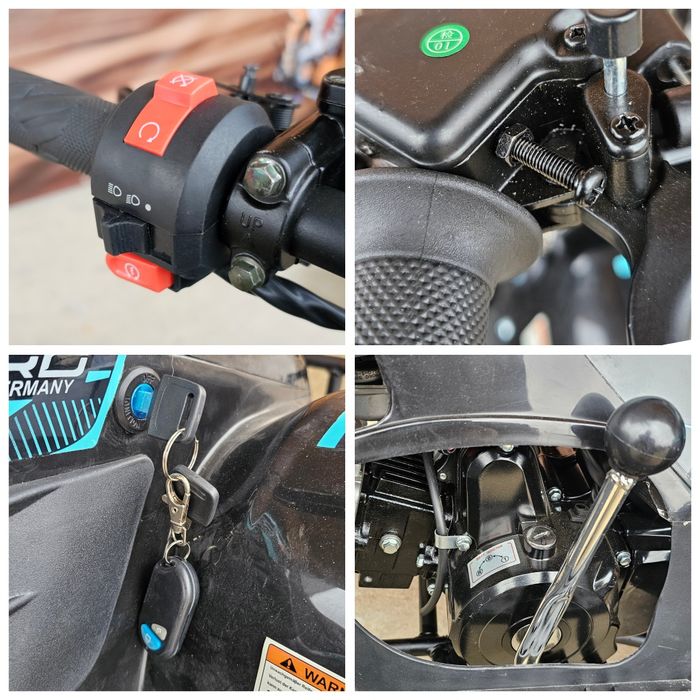 KXD ATV Quad 125cc D-N-R Germany
