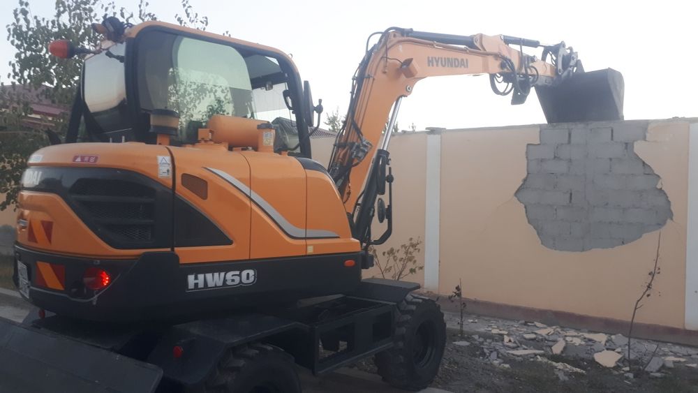 хавуз бассейн падвал катлаван казувчи юкловчи пагрузчик экскаватор хиз