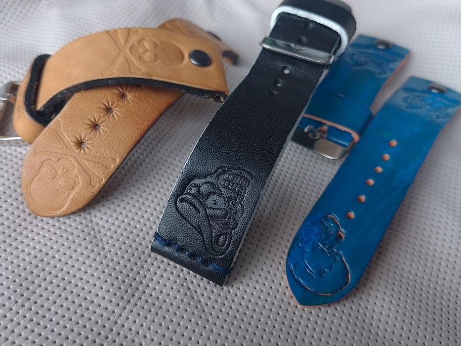 Каишки за часовник ръчна озработка,seiko,citizen,tissot,orient,casio