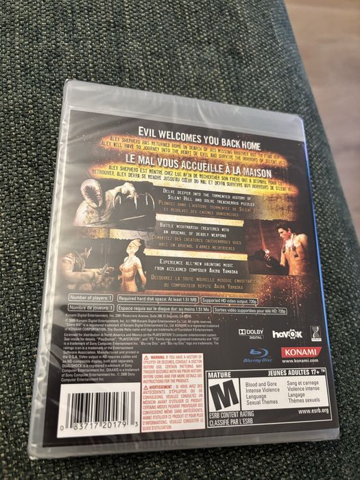 Silent Hill Homecoming ps3 playstation3 nou