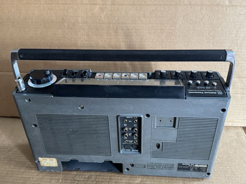 Радиокасетофон NATIONAL PANASONIC RS-466FDS Made in Japan