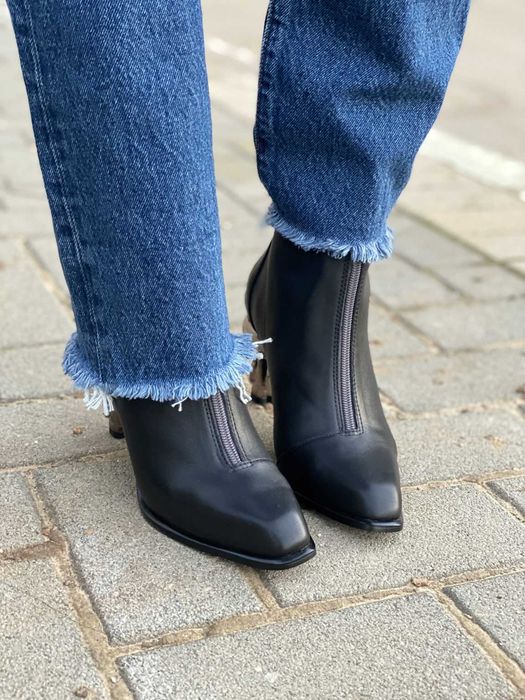 KARL LAGERFELD № 37 & 38 – Дамски боти от ест кожа с л