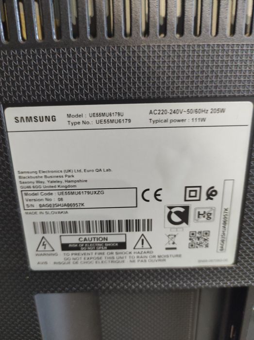 Смарт Телевизор Samsung 55 инча Ultra HD 4K