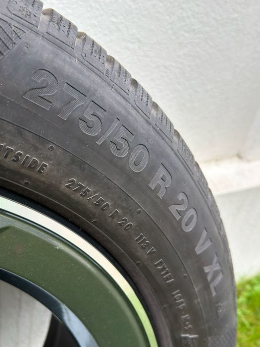 Set Jante Originale Mercedes GLE 53 AMG R20 W167 + Anvelope Iarnă Cont