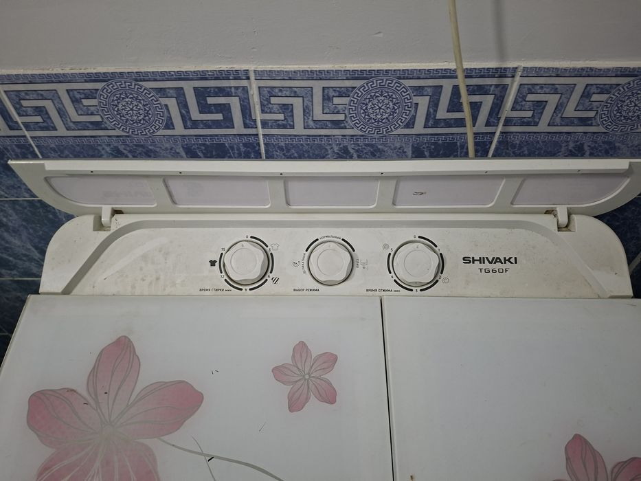 Kir yuvish mashinasi yarim avtomat. Стиралная машина полуавтомат