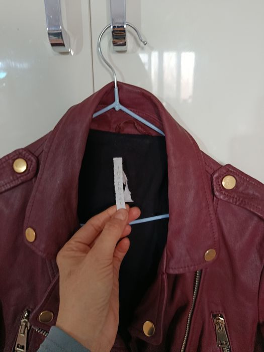 Куртка кожанная женская