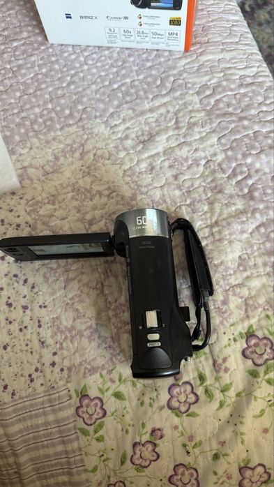 Видеокамера Sony HDR-CX405 Full HD Handycam (Като нова, пълен комплект)