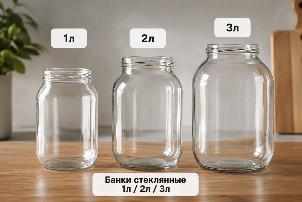 Банка стеклянная