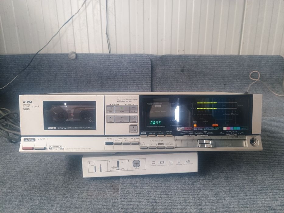 Aiwa ad 3700 deck 3 capete