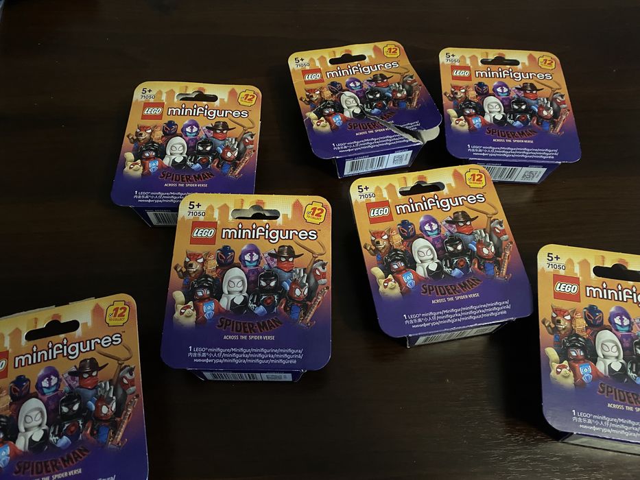 Лего минифигурки спайдер верс
