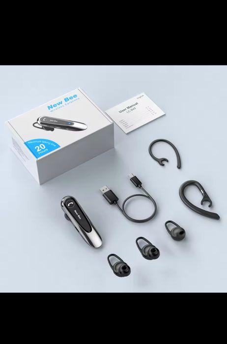Casca New Bee LC-B45 Bluetooth 20h Anulare Zgomot/Noi-Sigilate