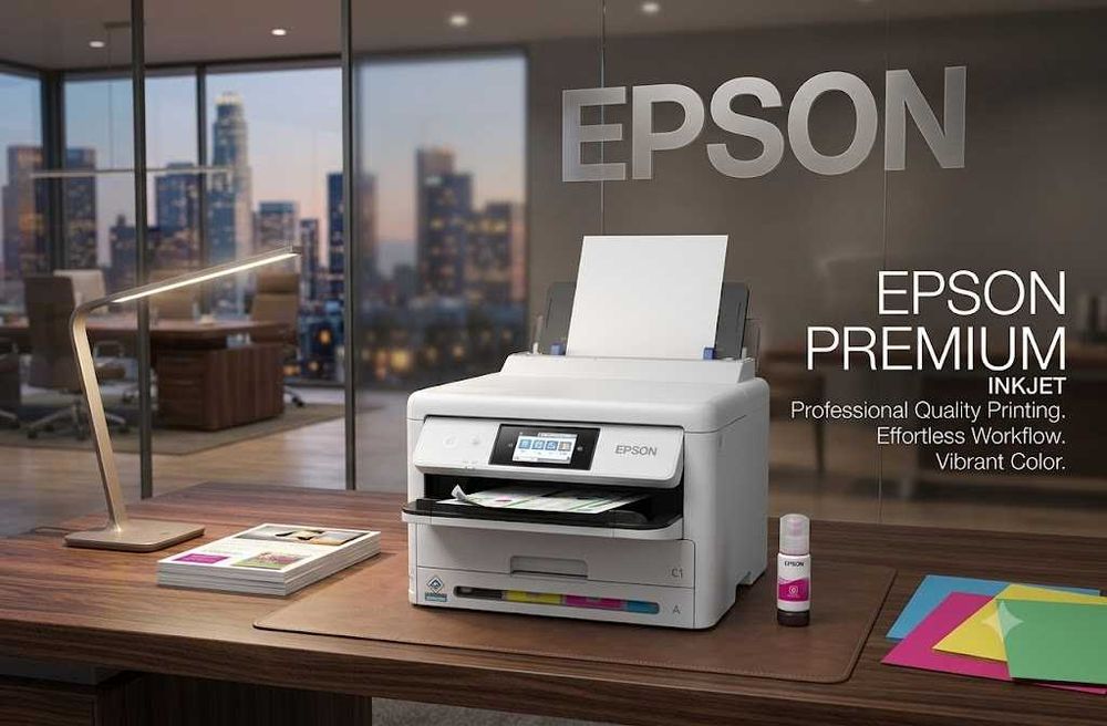Принтер Epson WorkForce Pro WF-C5390DW с СНПЧ c прошивкой А4