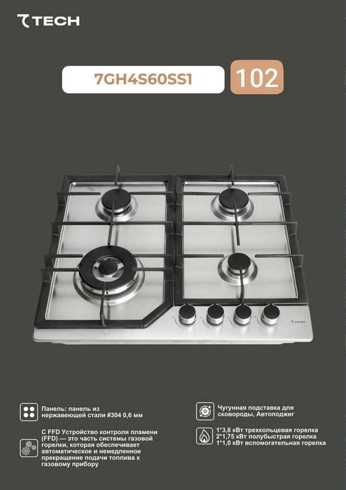 Кухонный набор 7Tech с доставкой по городу + 3 года гарантии.