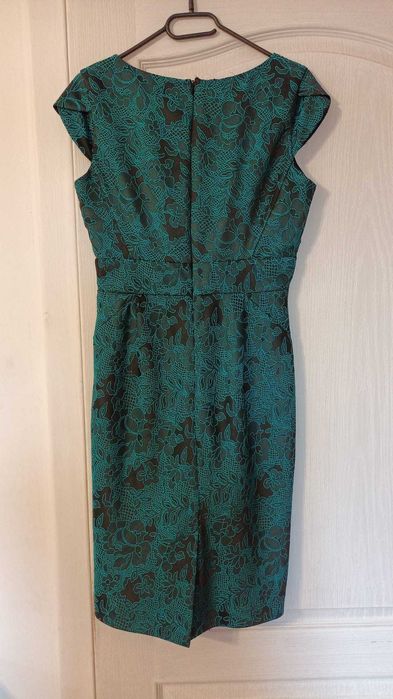 Rochie eleganta verde- lungime medie