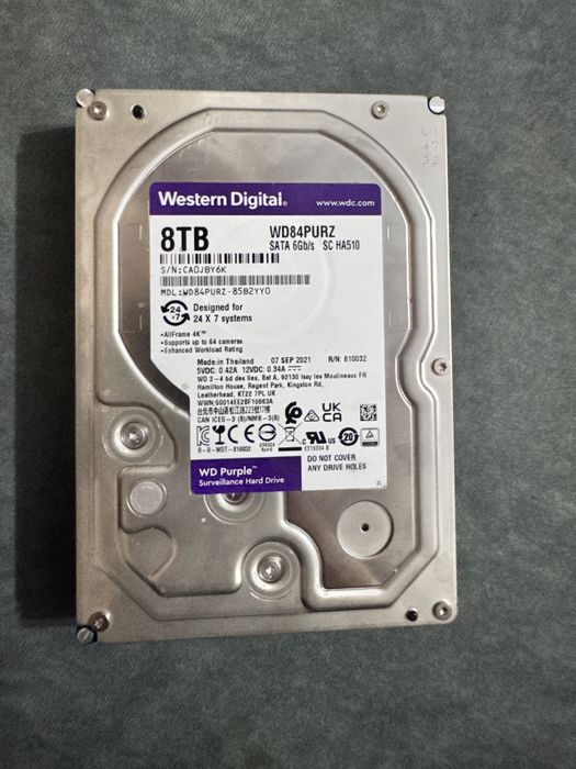 Жесткий диск Western Digital 8 TB