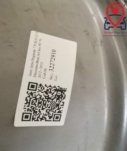 Джанта Оригинални джанти 7.5J R18 ET 52 Мерцедес-Бенц / Mercedes-Benz