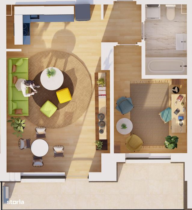 Studio - zona Energia Residence Constanta