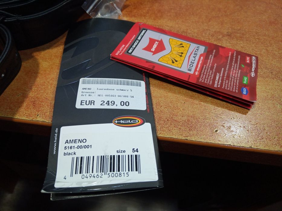 Мото Панталон Held и Мото Яке 100% Естествена Кожа Внос от Германия