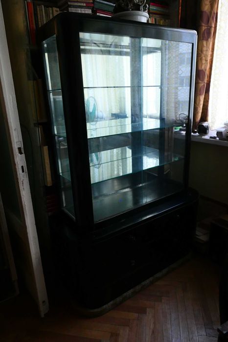 Vitrina Fabrica de Mobila Thoner Radauti ART DECO 170 120/ 50cm