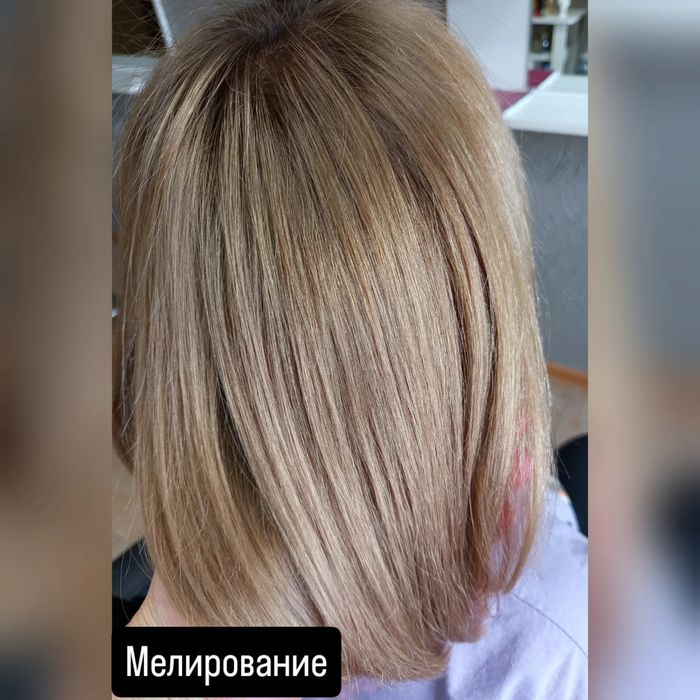 Мелирование, блонд, окрашивание волос